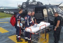 SAER da Polícia Civil em ação – De transporte de pacientes a treinamento de bombeiros civis