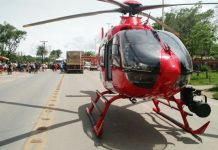 Aeronaves das forças de segurança do DF ajudam no transporte de órgãos