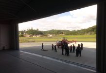 Bombeiros e Samu realizam treinamentos com o helicóptero Arcanjo em Santa Catarina