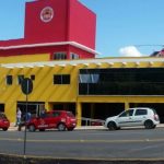 Novo Batalhão do Corpo de Bombeiros de Balneário Camboriú possui heliponto elevado. Foto: BOA/CBMSC.