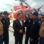 Novo Batalhão do Corpo de Bombeiros de Balneário Camboriú possui heliponto elevado. Foto: BOA/CBMSC.