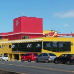 Novo Batalhão do Corpo de Bombeiros de Balneário Camboriú possui heliponto elevado. Foto: BOA/CBMSC.