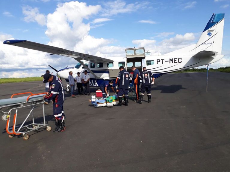 Serviço Aeromédico de Rondônia transporta paciente de Ariquemes para Porto Velho