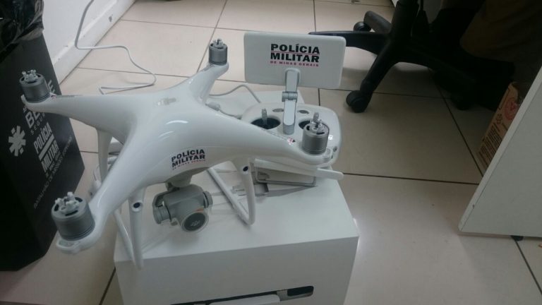 Comando de Aviação da PM de Minas Gerais adquire drone para apoiar o policiamento preventivo