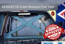 FAA certifica tanque de combustível anti-choque para os helicópteros AS350 e EC130