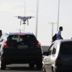 m fase de testes, drones do Detran-DF identificaram 382 infrações. Foto: Toninho Tavares/Agência Brasília