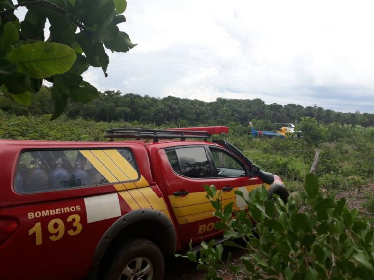 Helicóptero do CIOPAer de Tocantins localiza corpo de idoso desaparecido em Pium