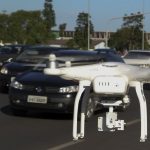 m fase de testes, drones do Detran-DF identificaram 382 infrações. Foto: Toninho Tavares/Agência Brasília