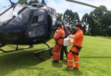 SAER FRON socorre criança de Campo Erê para Chapecó, SC