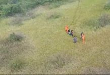 Grupamento Tático Aéreo de Sergipe e bombeiros localizam grupo que se perdeu na Serra de Itabaiana