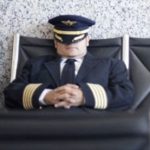 Sleeping Airline Pilot