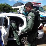 GRAer da PM da Bahia resgata vítima de acidente na rodovia BA-099