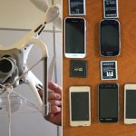 Drone foi interceptado quando transportava celulares e droga para presídio de SP (Foto: Divulgação/Secretaria de Administração Penitenciária)