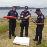 Guarda Civil de São Paulo inicia serviço de salvamento aquático com o uso de Drones na Represa Guarapiranga. Foto: Divulgação GCM.