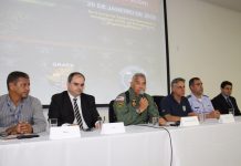 Operadores de drones participam de encontro promovido pelo Grupamento Aéreo da PM da Bahia, em Salvador
