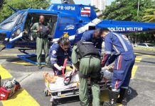 Grupamento Aéreo da PM da Bahia socorre duas vítimas de infarto nos primeiros dias do ano