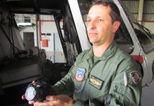 Helicóptero Águia da PM de Bauru é empregado na fiscalização de despejo irregular de lixo e entulho