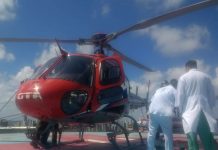 GTA de Pernambuco e SAMU realizam missão aeromédica no litoral sul do Estado