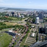 Helicópteros da PRF participaram da operação de segurança realizada durante o julgamento de Lula no TRF-4