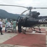 SAER de Criciúma realiza transporte aeromédico de menina com grave enfermidade hepática