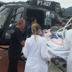 SAER de Criciúma realiza transporte aeromédico de menina com grave enfermidade hepática