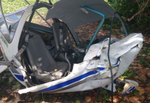 Piloto de ultraleve é resgatado por aeronave da CIOPAer após pouso forçado em Aquiraz, CE