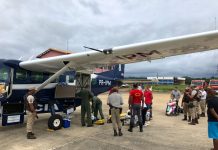 GRAER da PM da Bahia transporta policiais vítimas de acidente em Andaraí