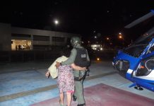 GRAER da PM da Bahia presta socorro à idosa vítima de incêndio em Valéria