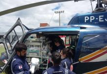 Pégasus 07 da PM de Minas transporta pacientes das cidades de São Francisco e Taiobeiras para Montes Claros