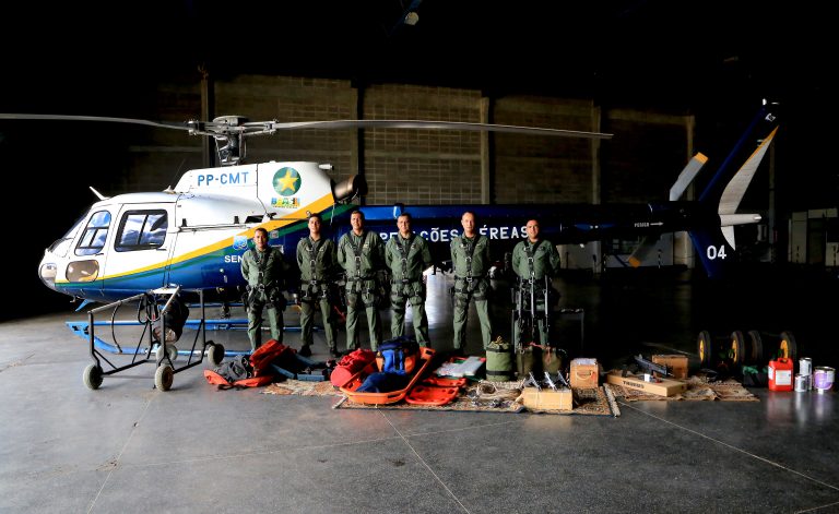 Profissionais do CIOPAer do Mato Grosso estão preparados para atuarem na base aérea de Sorriso