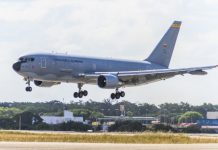 Boeing 767 da FAB realiza primeira missão de evacuação aeromédica
