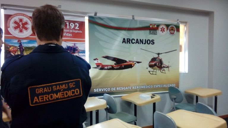 Equipes aeromédicas do Corpo de Bombeiros e SAMU de Santa Catarina usarão aparelhos de ultrassom em ocorrências de resgate