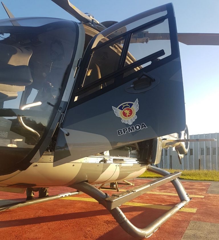 Batalhão de Operações Aéreas da PM do Paraná faz transporte de coração e fígado em apoio à Central de Transplantes