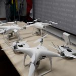 Cinco drones foram apreendidos pela Polícia no Carnaval da Bahia