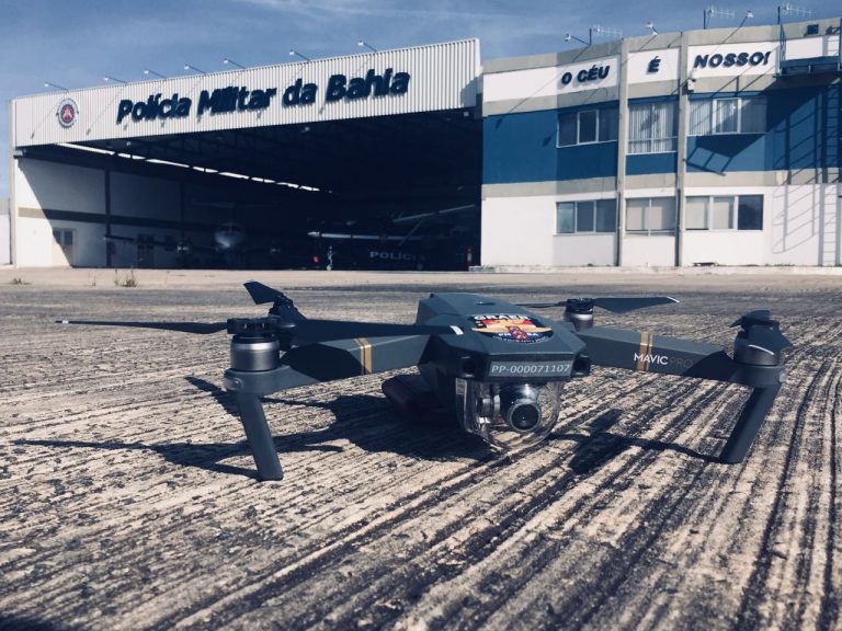 GRAER da PM da Bahia passa a integrar drones em suas operações aéreas