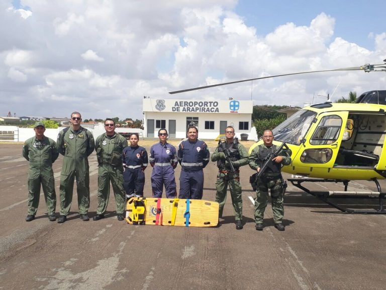 Bombeiros e Grupamento Aéreo ampliam suporte aeromédico em Arapiraca
