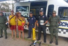 Guarda Municipal de SP lança boia de drone para auxiliar praticante de kitesurf na represa de Guarapiranga