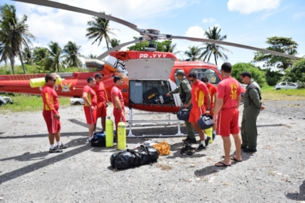 Corpo de Bombeiros e Grupamento Aéreo de Alagoas treinam métodos para tornar o atendimento de ocorrências mais rápido