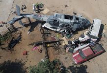 Durante operação noturna, helicóptero da Força Aérea Mexicana sofre acidente em Oaxaca e 13 pessoas morrem
