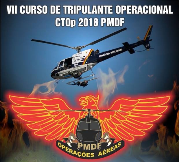 Polícia Militar do Distrito Federal abre inscrição para o Curso de Tripulante Operacional – 2018