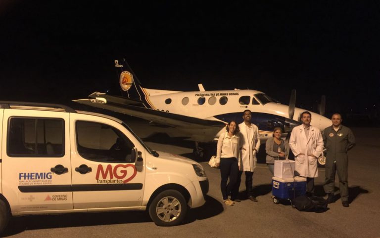 MG Transplantes e COMAVE atendem demanda urgente de captação e transporte de órgãos de Guaxupé para Belo Horizonte