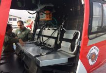 Oficial do CIOPAER de Tocantins visita o Grupamento Aéreo da PM de São Paulo