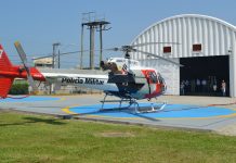 Solenidade marca entrega da revitalização da Base de Radiopatrulha Aérea de Praia Grande