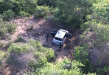 Equipe policial do helicóptero Potiguar 01 recupera veículos na Grande Natal, RN