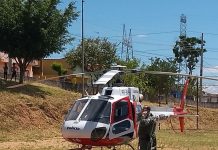 Mulher de 63 anos fica ferida após vazamento de gás em Jacareí e é socorrida de helicóptero