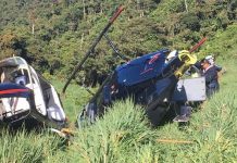 Acidente aéreo mata uma pessoa ao tentar realizar carga externa no município de Argélia, Colômbia