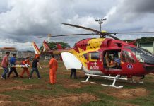 Arcanjo 04 socorre duas crianças vítimas de agressão no interior de Minas Gerais