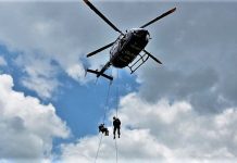 Helicóptero do CTA do Maranhão é empregado para auxiliar pessoas nos municípios atingidos pelas chuvas