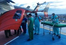 Criança de um ano e dois meses é resgatada pela CIOPAER após acidente em Barbalha, CE