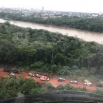 Águia 02 do CIOPAer apoia PM na prisão de marginais na estrada do Carrapicho em Várzea Grande